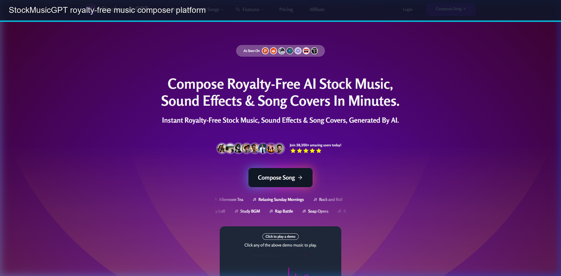 StockMusicGPT audio compiler