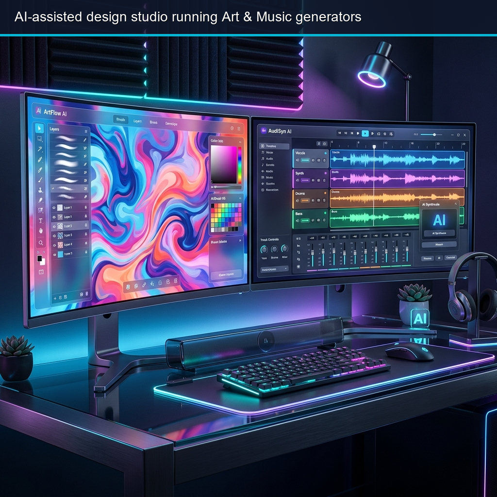 Design studio setup