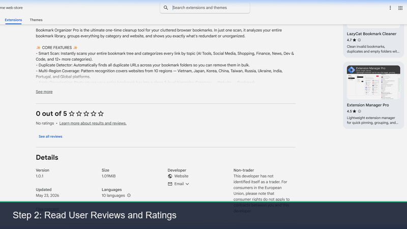 Read User Reviews and Ratings