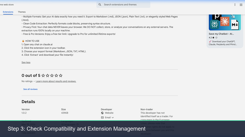 Check Compatibility and Permissions